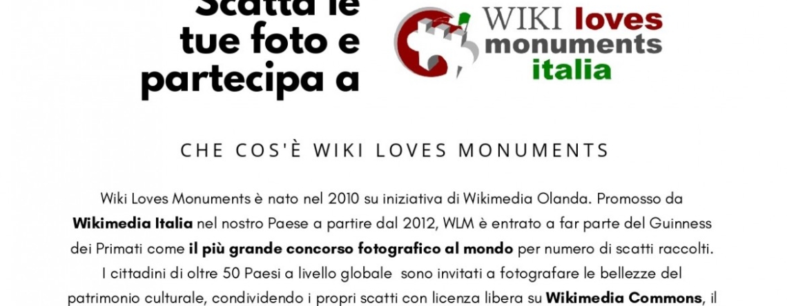 Concorso fotografico Wiki Loves Monuments Italia