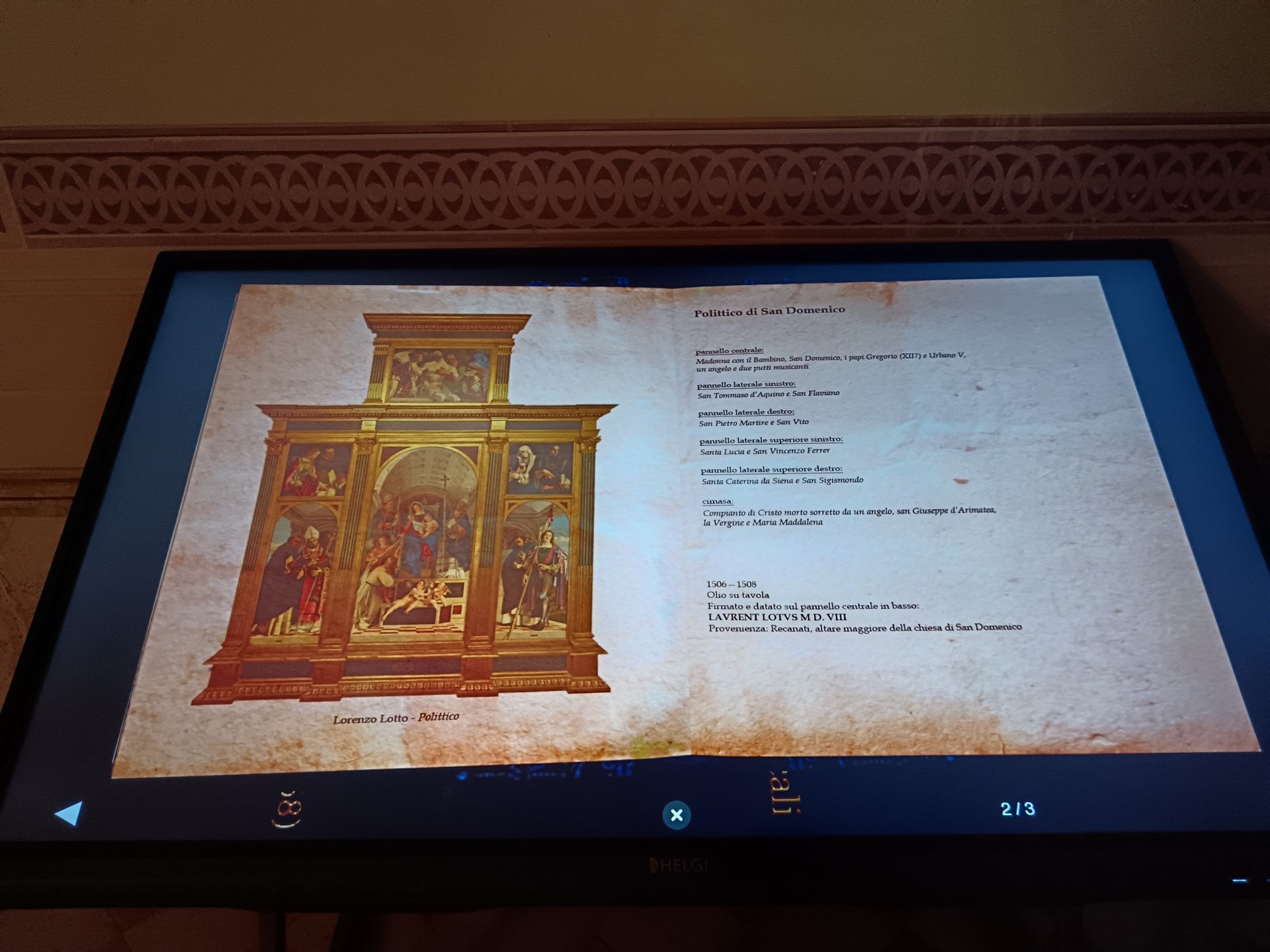 Viaggio alla scoperta di Lorenzo Lotto a Recanati